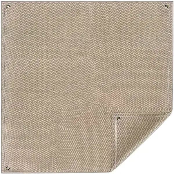 Fire Mat Heat Resistant Waterproof Portable Patio Protector for Grill Patio Camping Grey Multiple Sizes