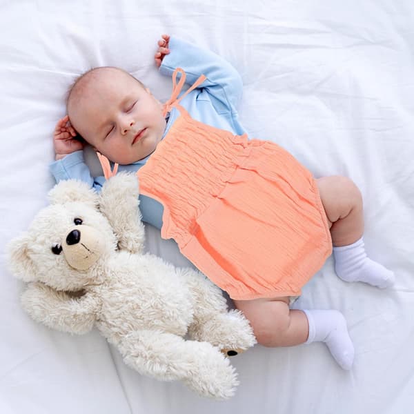 Bomull Lin Romper med Justerbare Stropper for Sommeren