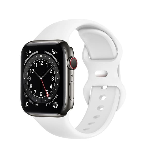 Kompatibel med Apple Watch76-rem, iwatch8 spänne silikonrem