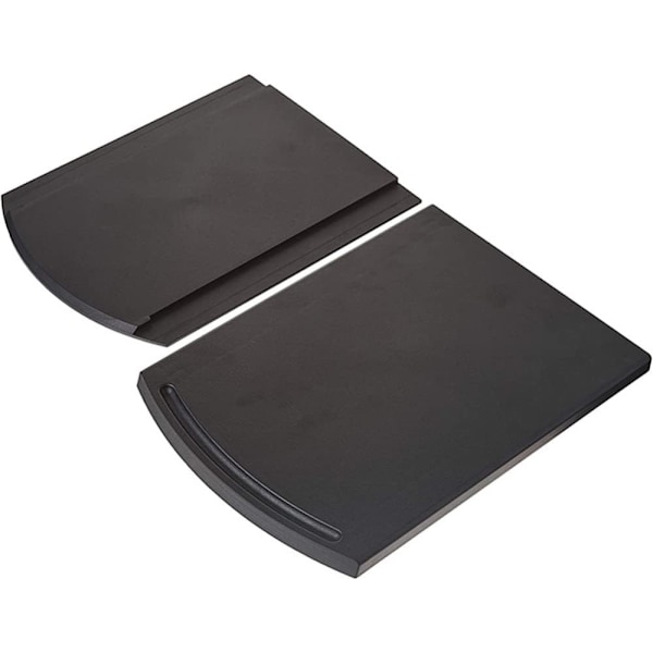 Black Multifunctional Pull-Out Tray for Kitchen, Pull-Out Mat for Coffee Maker, Blender, Food Processor, Household Appliances, Toaster