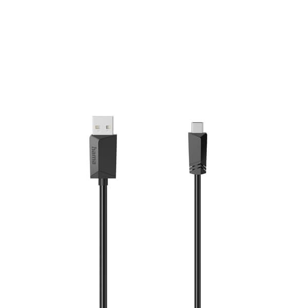 Kabel USB A-USB B Mini 480 Mbit/s Sort 1,5m Svart