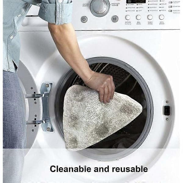 Combo J5 og J5+ Robotmopp med vaskbare og gjenbrukbare moppeputer