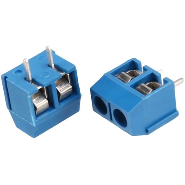 2-polet skrueterminalblok, 5,08 mm afstand, 200 stk.