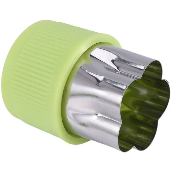 12 st Mini Cookie Dough Pie Veg Fruit Cutting Tool Accessories With Bear Star Rabbit Mushrooms