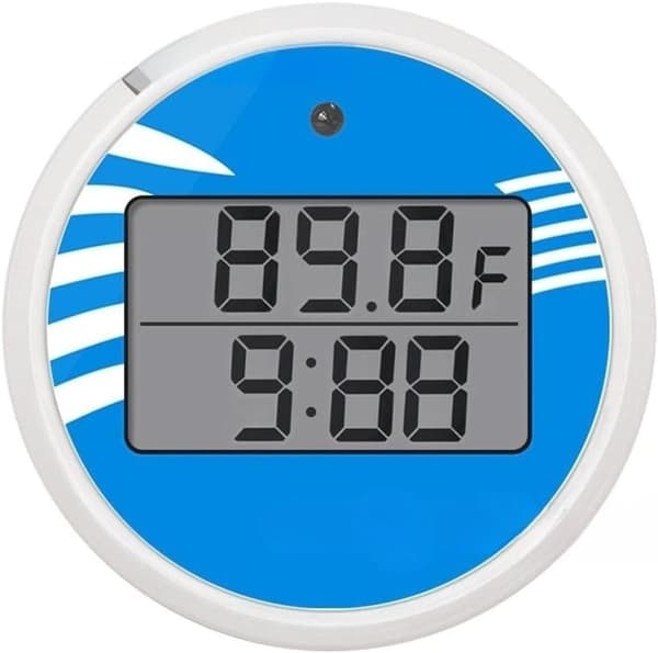 ISBADETERMOMETER MED TIMER NØYAKTIG TEMPERATURSPORING OG OVERVÅKING VANNTETT MED FUNKSJONALITET FOR