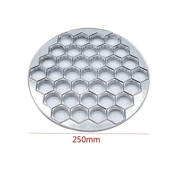 Aluminium 37-hulls raviolideigkutter kompatibel med KitchenAid