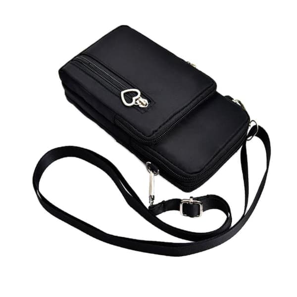 Puhelinolkalaukku Lila