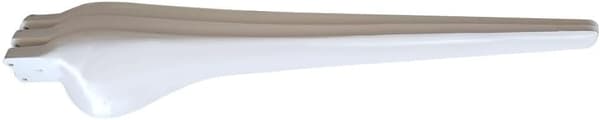 FRP Turbine Hjemmegenerator Vindvinger 580mm Letvægts Erstatningspropel til Whit