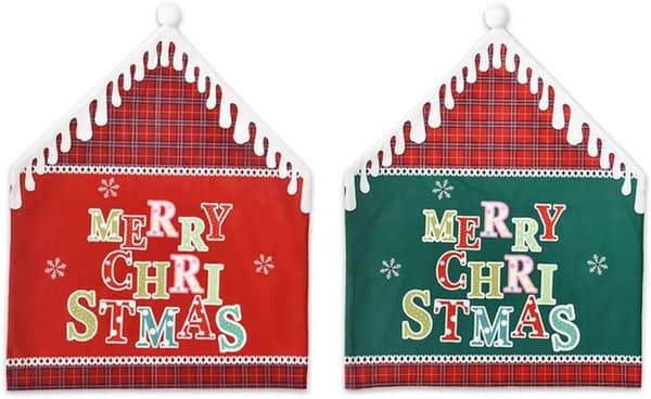 Julstolsöverdrag - Juldekor Köksstolsöverdrag, Ta