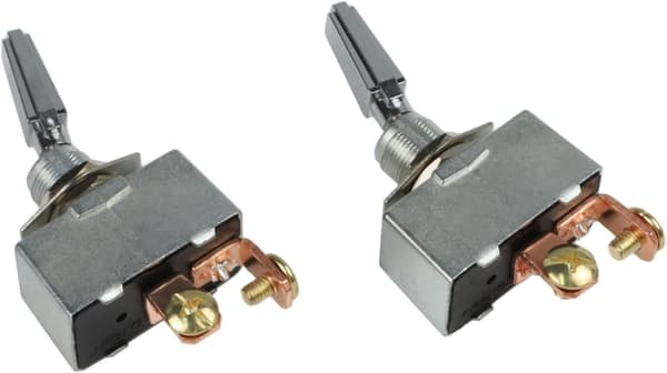Robust vippströmbrytare lämplig för utrustning - 12V kopplingsenhet perfekt för bilar som effektivt kontrollerar elförbrukningen (2 st) 2pcs