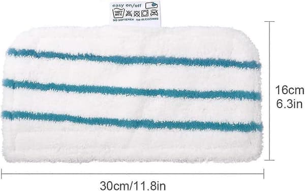 4 Silvercrest Lidl Universal Dampmoppbeskyttelse Tilbehør for Damprenser