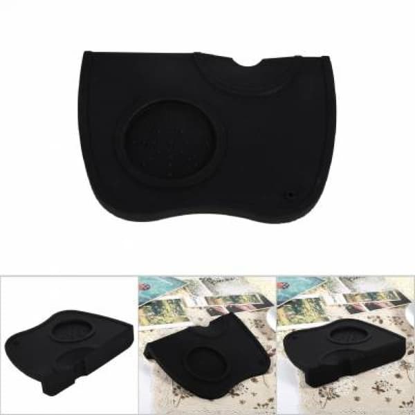 (sort) 1 stk, Espresso Press skridsikker stampeholder silikone