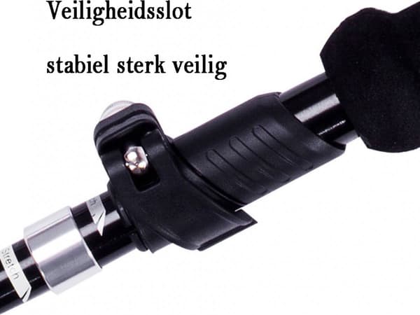 Nordic Walking Poles Adjustable Foldable Trekking Antishock Ultralight