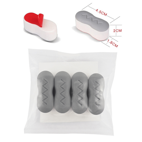 4-pack Bidé Toalettsitsskydd Badrum - 4,5cm x 2cm Super
