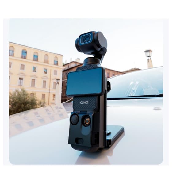 Magnetic Suction Cup Mount Compatible with DJI Pocket 4/3 - PC Car Mount for Osmo Pocket Camera, Stable Mounting for Car, Windshield and Dashboard