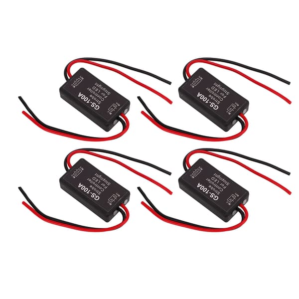 4 stk. 12V DC LED Stroboskoplys Controller til Motorcykel Bil Lastbil