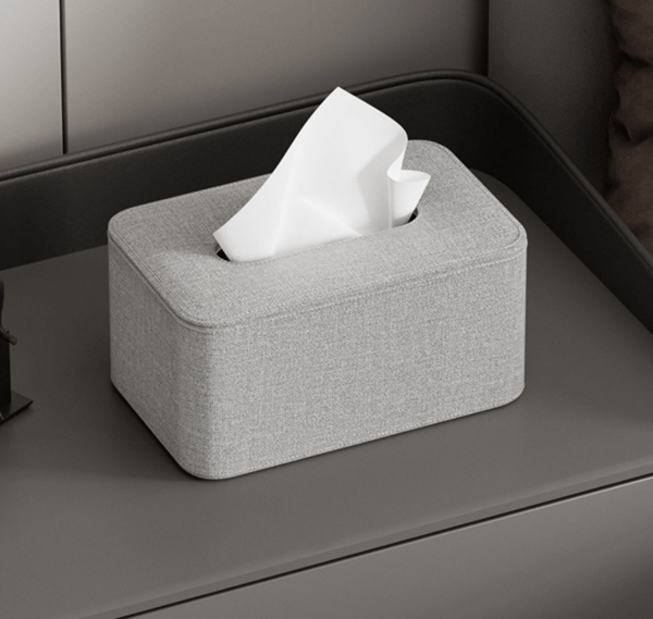 Gris 19 * 12 * 10 cm let luksuriøs rektangulær Lin mo