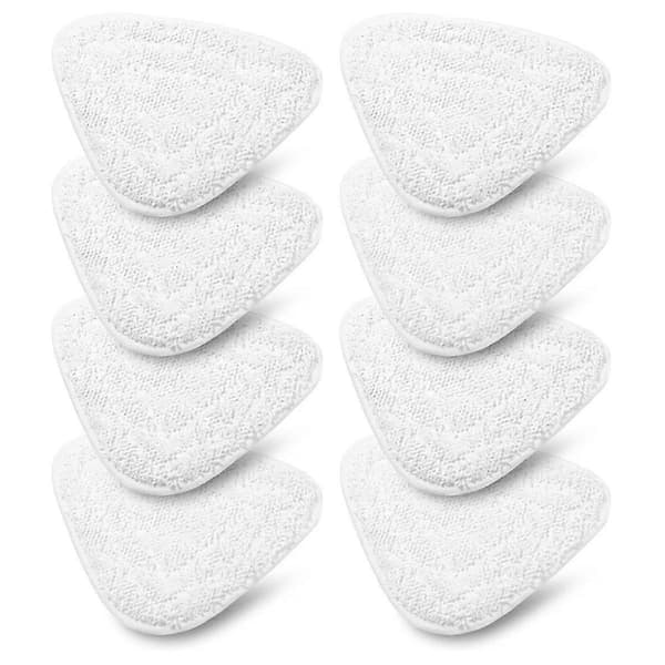 Erstatningsmoppputer for dampmopp, kompatible med PureSteam ThermaPro 211 10-i-1 dampmopprenser 8-pakning