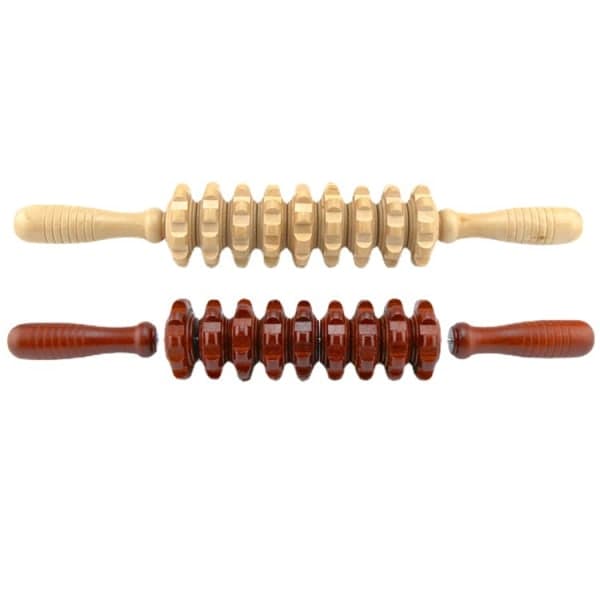 Træ Massage Roller Stick Lymfemassage Sundhedspleje Cellulite