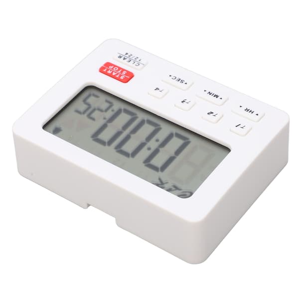 RV Timer LCD Multi-channel Waterproof Shockproof ABS Large Screen Digital Kitchen Timer for ATV 3V