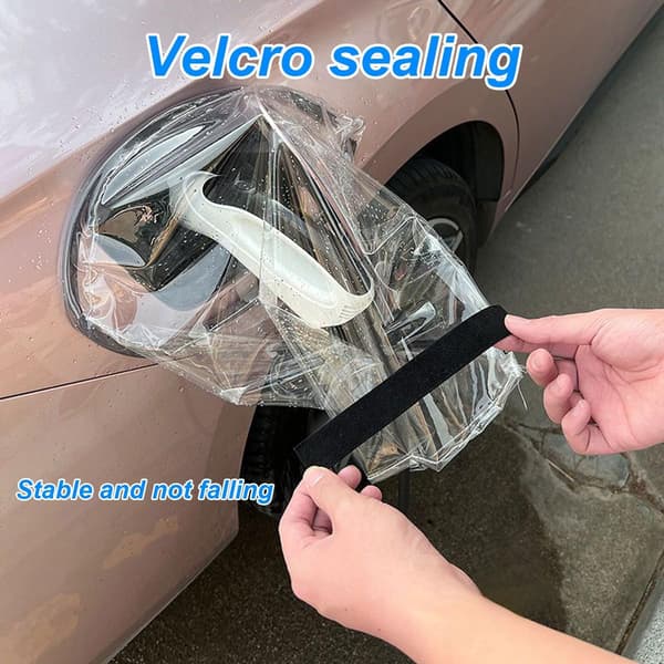 (30 cm diameter, transparent) Regnbeskyttelse til opladning af elbiler