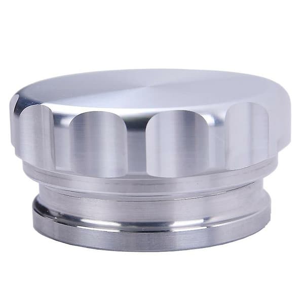 2 tommer 51 mm aluminiumslegering svejset på påfyldningshals og autodele modificeret tankdæksel sølv