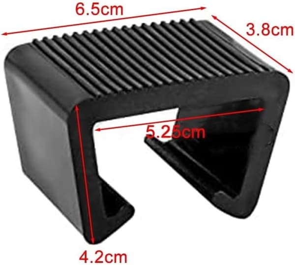 Solid terrassemøbelkobling sikrer sikker passform stoler og i 8 stk. kurvklemmer, for bord (5,25 cm) 5,25 cm 5.25cm
