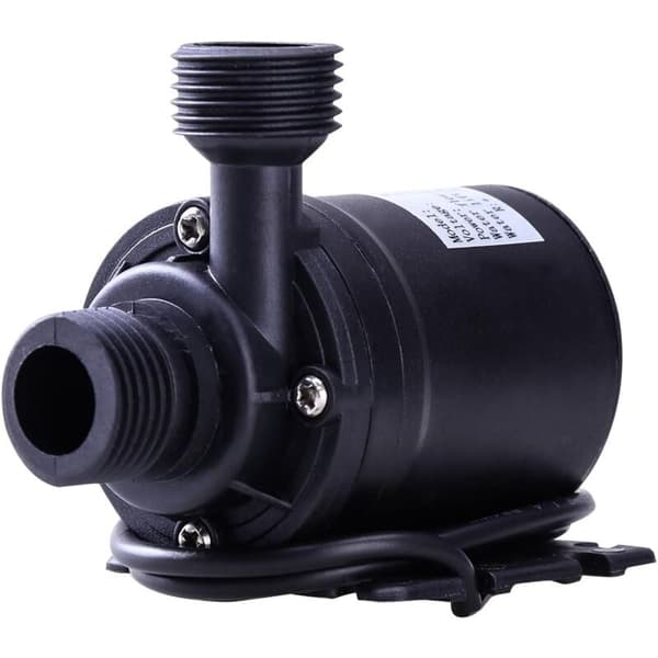 DC 12V Børsteløs Dykpumpe 800L/H 5M til Springvand Swimmingpool Solcirkulationssystem Vandcirkulationssystem