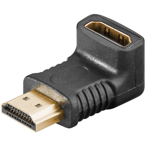 Adapter for HDMI™ angle Svart
