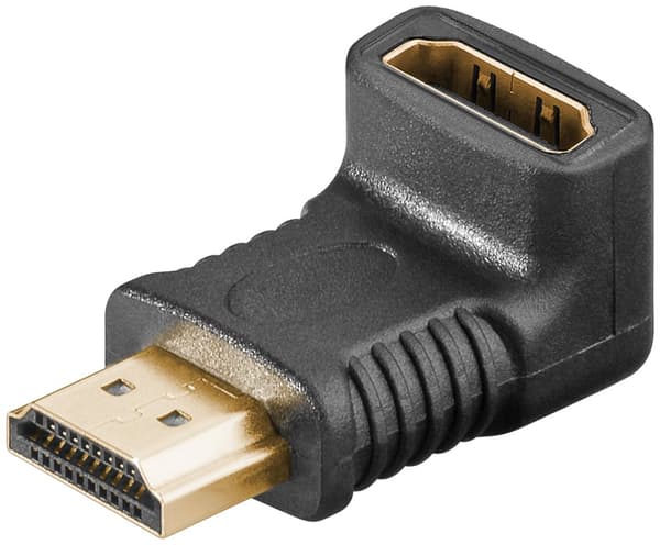 Adapter for HDMI™-vinkel Svart