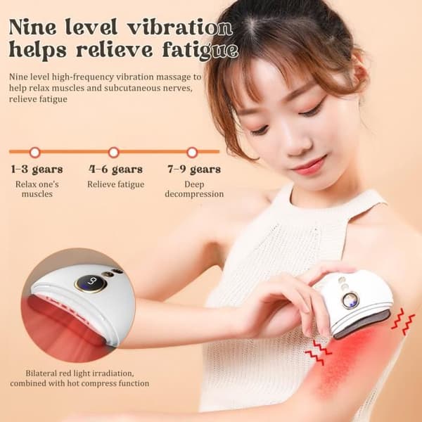 Elektrisk Gua Sha Ansigtsmassager, Gua Sha Ansigtsmassager, Anti-aging til ansigtet, konturering og opstramning