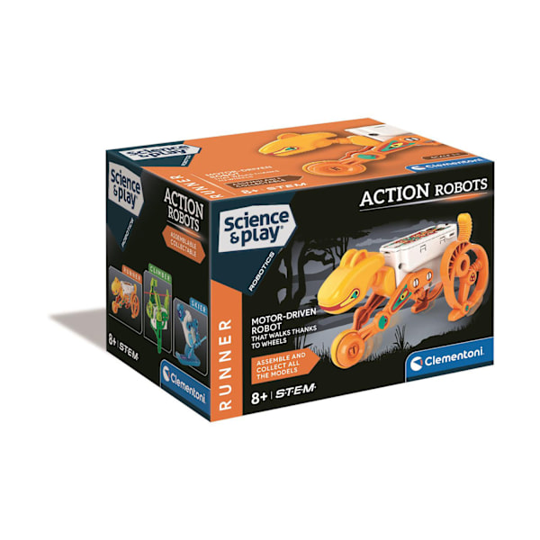 Robotløber Orange, Vit