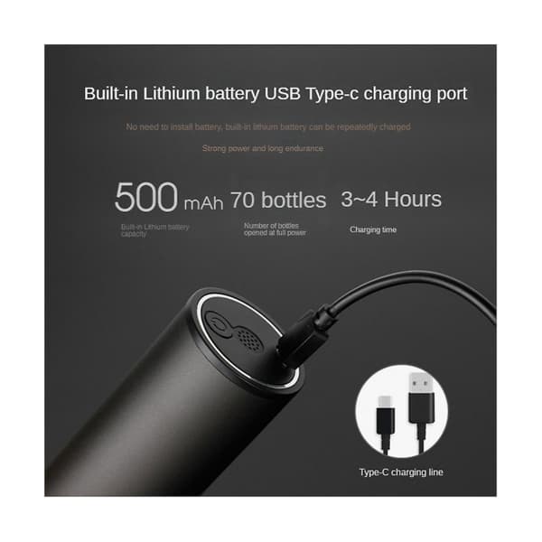 Electric Wine Opener Automatic Wine Bottle Opener Kitchen Bar Cor