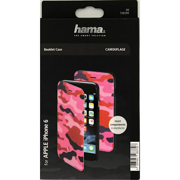Mobildeksel Camo Rosa - iPhone 6/6S Multifärg