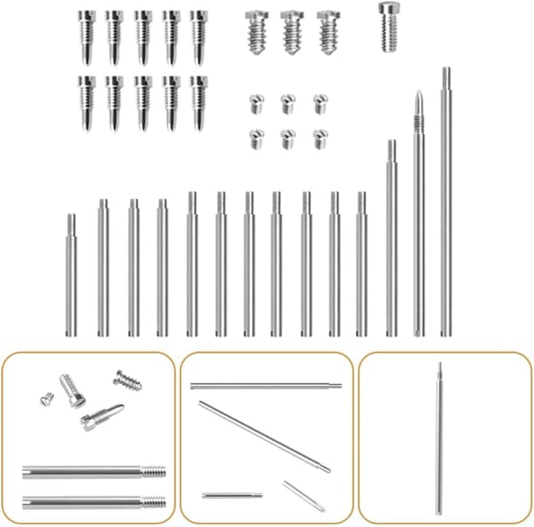 Clarinet Repair Accessory Kit with Non-Slip Steel Tools, Comfortable Grip Maintenance Kit