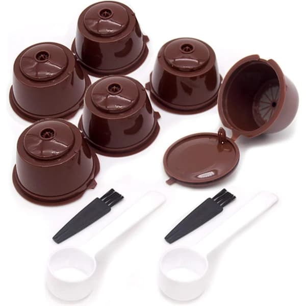 (pow yeah!) 6 genanvendelige genopfyldelige kaffekapsler