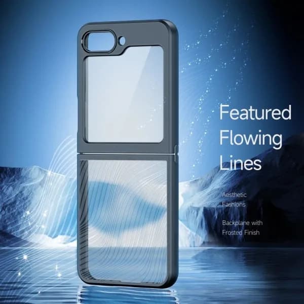 （pow yeah！）DUX DUCIS Galaxy Z Flip 7 -kuori Aimo Hybrid Musta