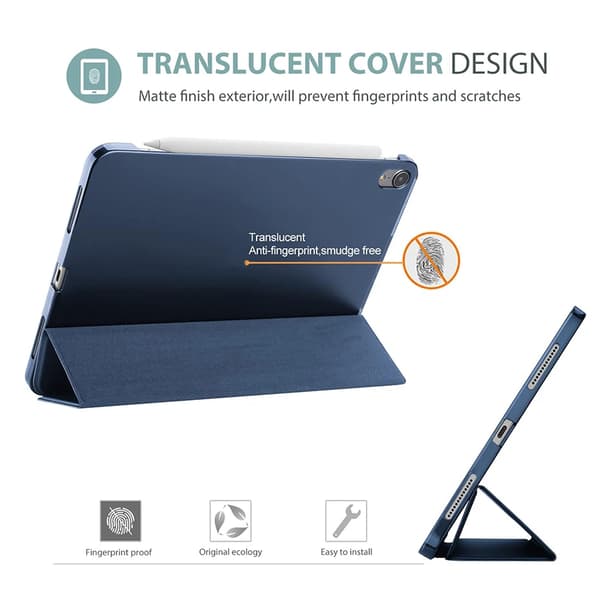 Magnetisk PU-lædercover til iPad Air 4/5/6 & iPad Pro 11 tommer [JUN] pink pink