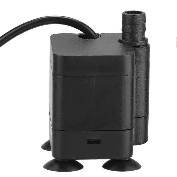 Silent Aquarium Pump, Submersible and Waterproof for Reliable Use, Mini Size with Adjustable Flow Rate Offers Versatility in Aquatic Environments