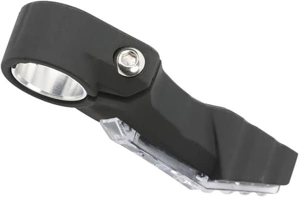 Styrlamper, 2 stk. forlygte LED cykelindikatorlamper Blinklys Positionslys til 22 mm diameter cykler Rød Red