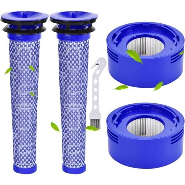 V8-filter til Dyson 2 dele V7 V8 forfilter og motorfilter til Dyson V8 V7 Animal Plus Extra Absolute Fluffy batteristøvsuger Motorhead Hepa-filter