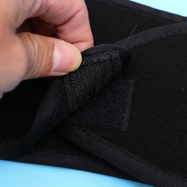 Kaksikerroksinen fleece-panta 3 kpl urheiluun, musta