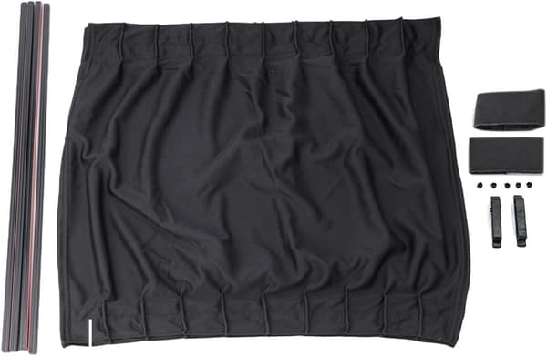 Side Solskjermingsgardiner Netting Diffusjon Varmereduksjon og 2 stk Bilvindu med Polyester for Dagslys Avskjerming