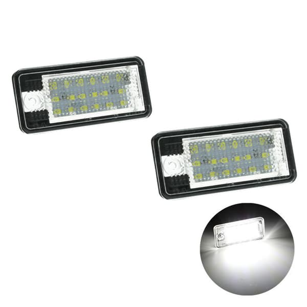 Anvendelig nummerpladelygte Audi A3 S3 A4 S4 A6 C6 A8 S8 Q7 LED