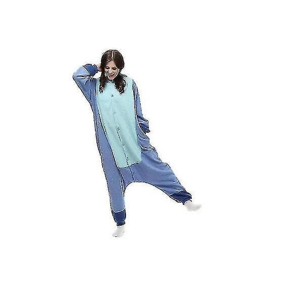 Rainbow Horn Monster Stitch Kläder Pyjamas Overall Sovkläder Djur Hoodie S S S