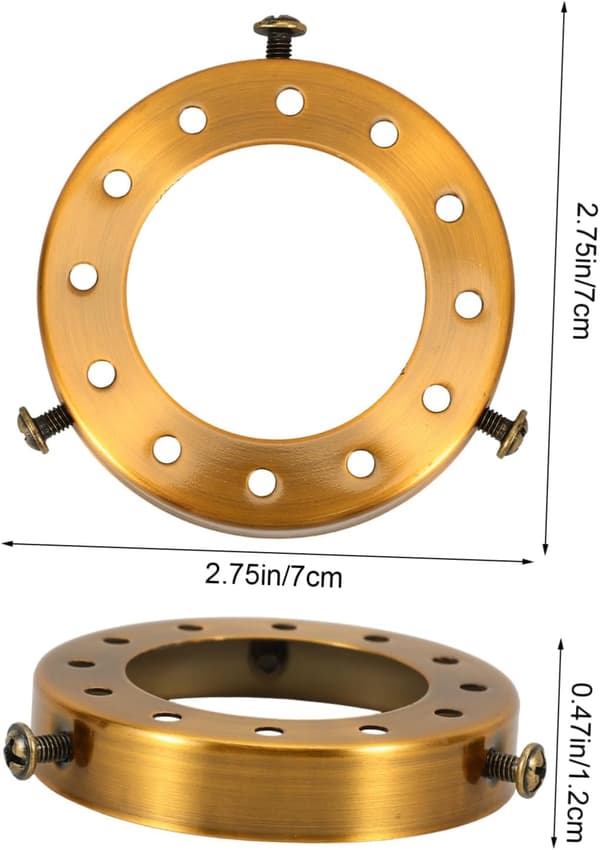 Gold Heavy Duty Lampshade Holder Lampshade Accessories for Lighting Projects