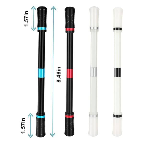 4 ST Finger Pen Spinning Mod Spel Spinning Penna med Viktad Boll Finger Roterande Penna
