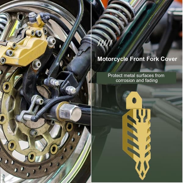 Motorcycle Fork Cover | Off-Road Motorcycle Fork Guards, Universal Protective Sliders (FMY)