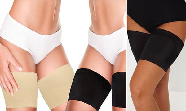 Lår elastiske bånd (B:47-55cm) unisex anti-gnidende strækbare til p