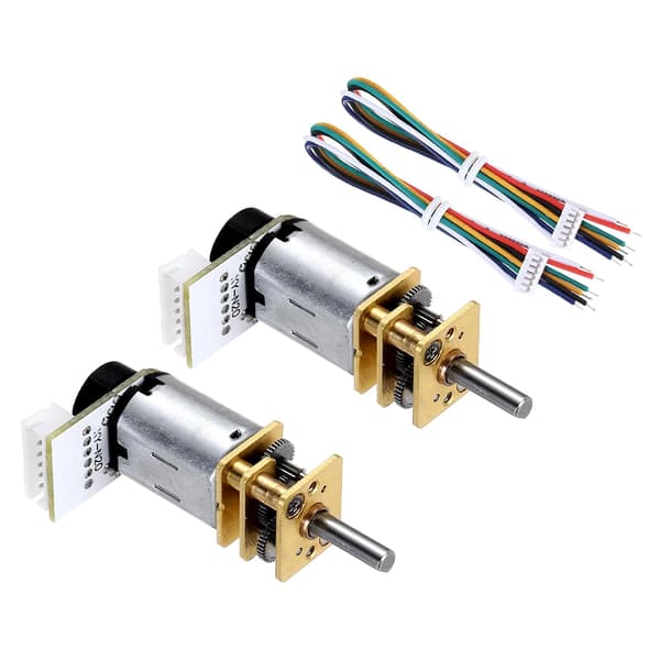 100RPM Mikroväxelmotor med Encoder N20 DC6V Växellåda 2st item_package_quantity